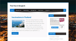 Desktop Screenshot of bangkok-visa.com