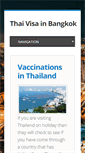 Mobile Screenshot of bangkok-visa.com
